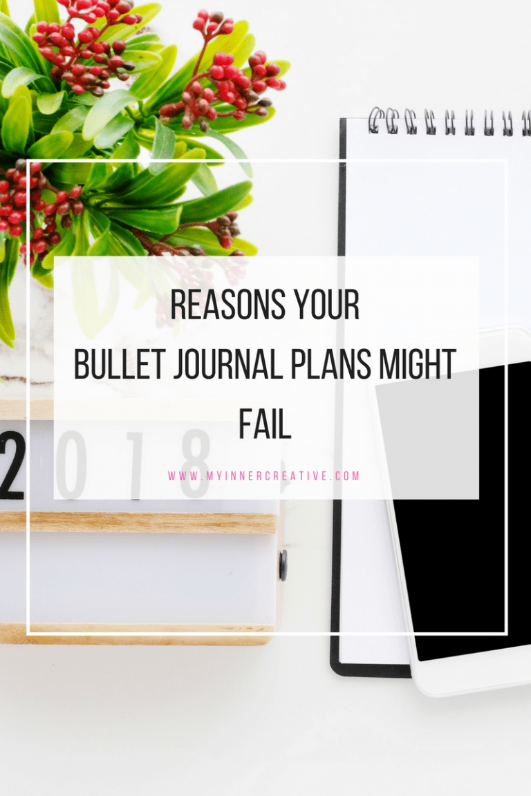 Why you might fail at using a bullet journal