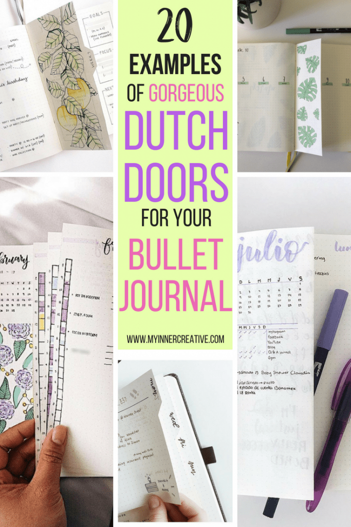The Dutch Door Dilemma Bullet Journal