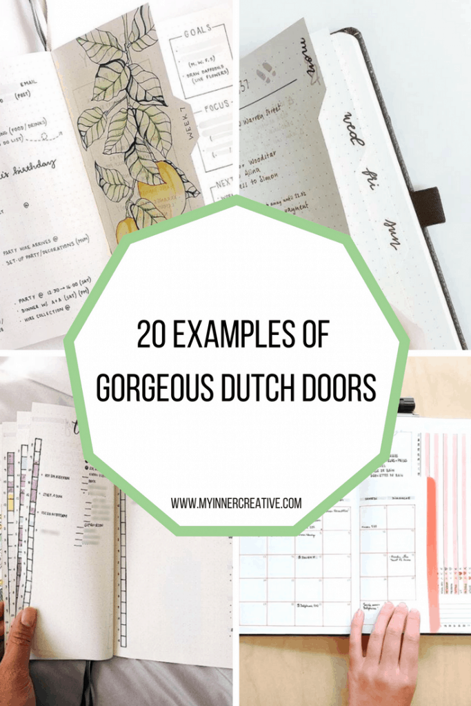 The Dutch Door Dilemma Bullet Journal