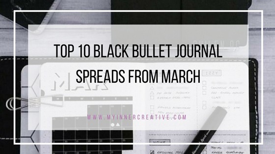 Top 10 black bullet journal layout ideas!