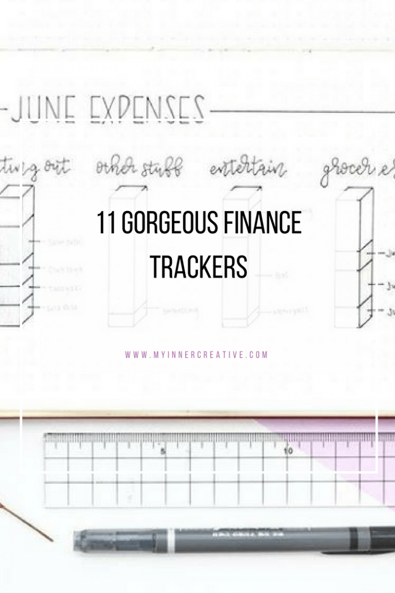 11 of the most amazing finance trackers