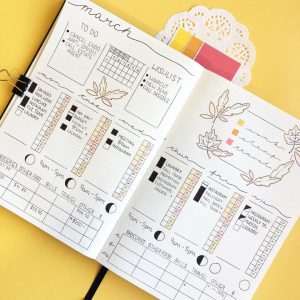 Top 12 habit tracker bullet journal spreads | My Inner Creative