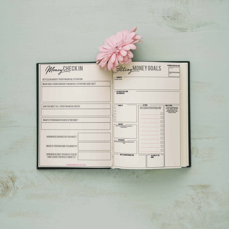 Organizing your finances in your bullet journal + Free Printable
