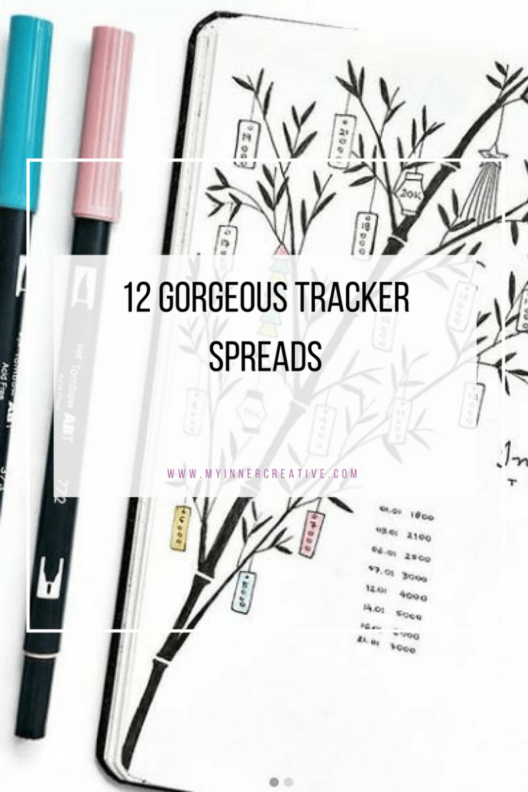 Top 12 habit tracker bullet journal spreads