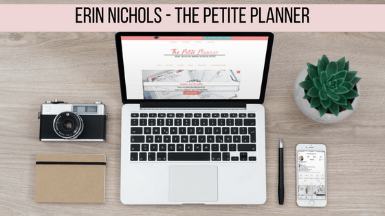 Erin Nichols - The Petite Planner
