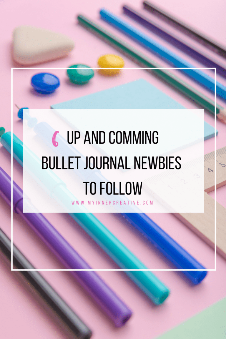 6 Up and Coming Newbies you should follow and 5 tips to getting bullet journals right at the start