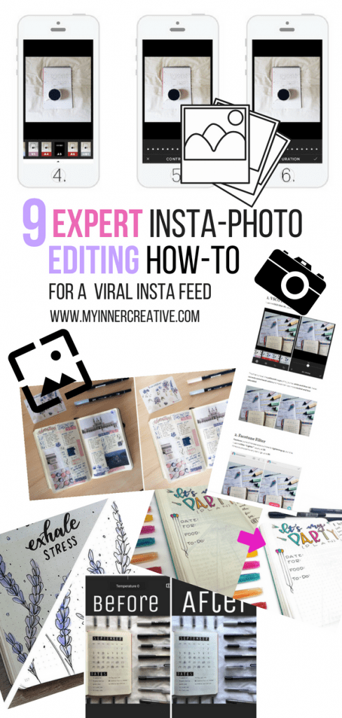 top bullet journal photo editing tips from the pros