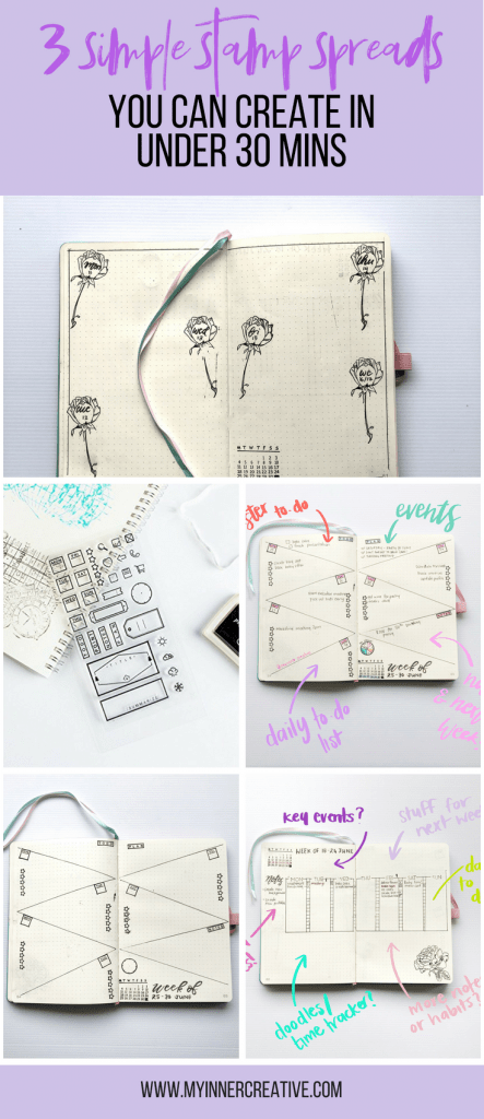 creating simple spread using stamps