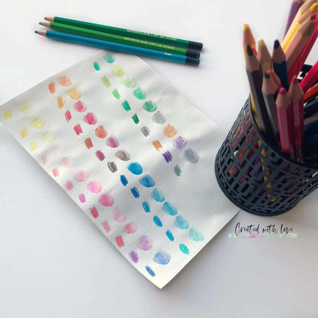 Best Watercolor Pencils to use in your Bullet Journal | My Inner Creative