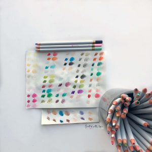 best watercolor pencils bullet journal