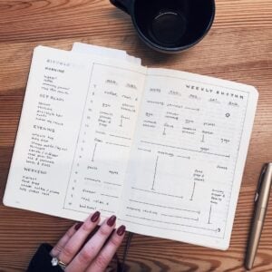 40 Mind Blowing Minimalist Bullet Journal Spreads 