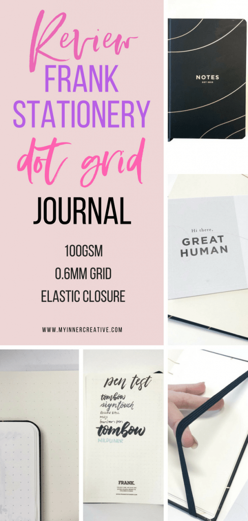Review: Frank Stationery Dot Grid Journal