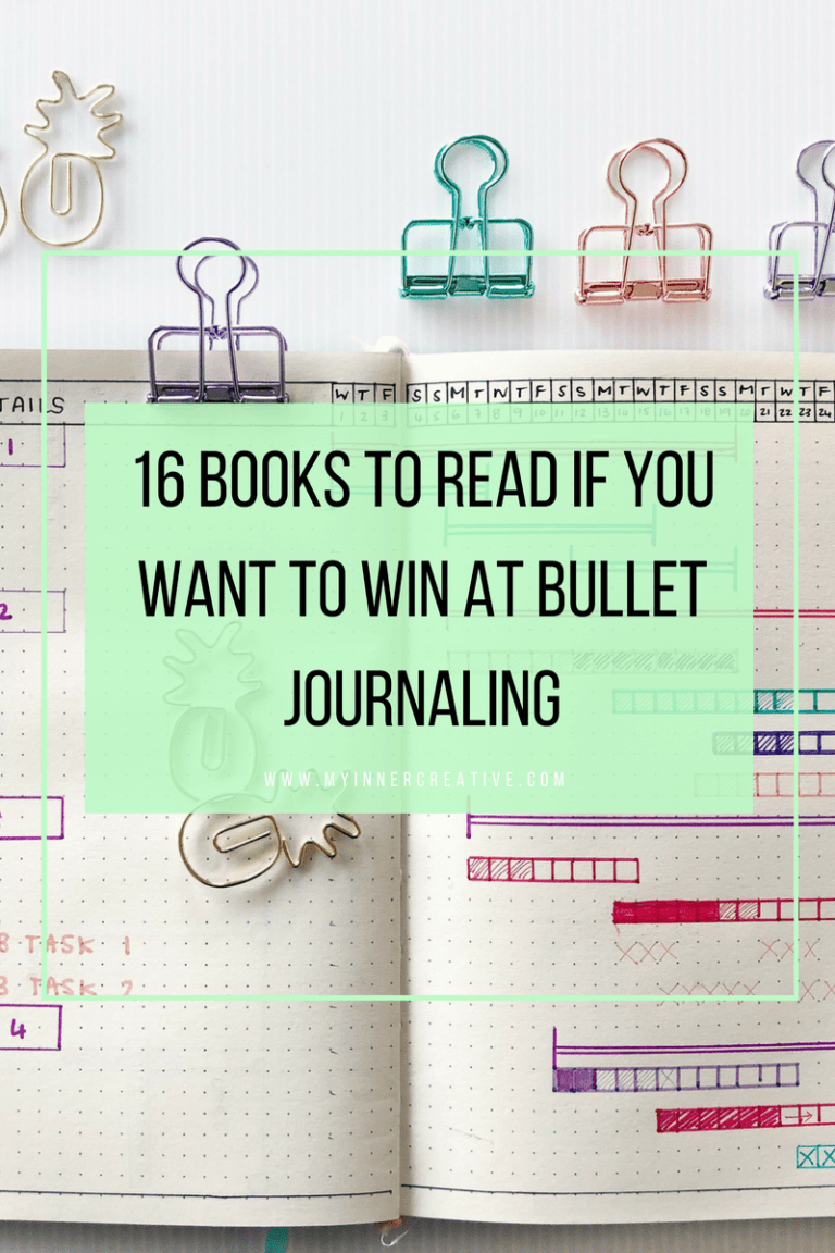 16 Epic books to read to get you kicking ass at bullet journaling