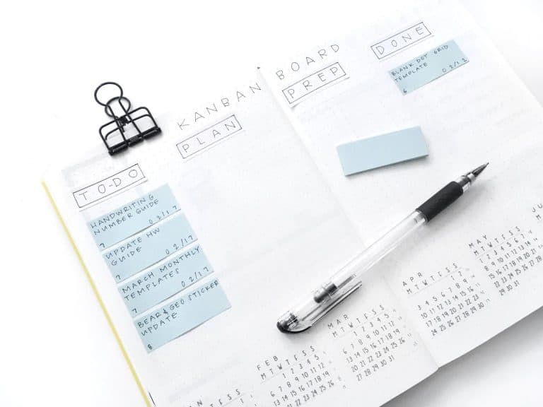 Kanban in your Bullet Journal & Project management insights