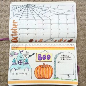 29 Spooky Halloween Bullet Journal Layouts and Spreads | My Inner Creative