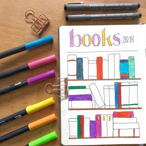 77+ Amazing Bullet Journal Reading tracker and Book Logs