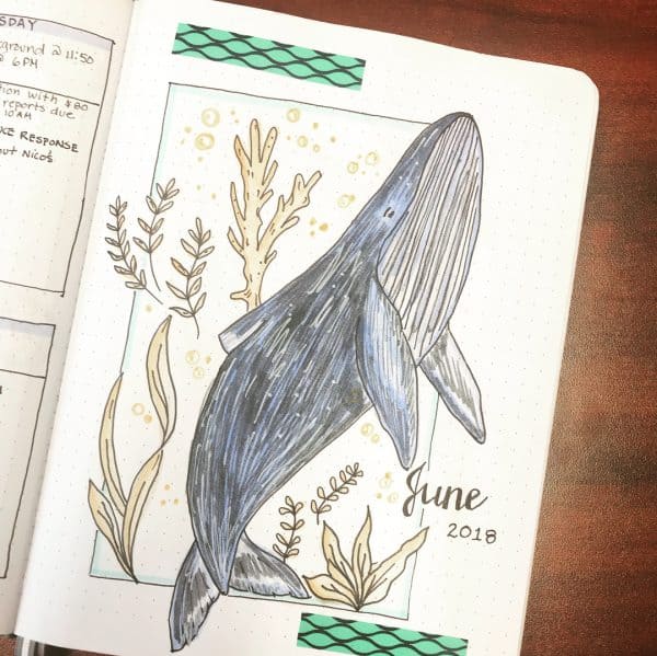 51 Amazing Ocean Bullet Journal layouts to delight YOU! | My Inner Creative