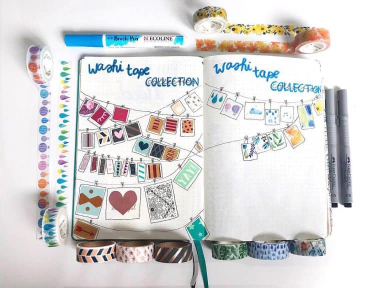 cute & clever washi tape swatches