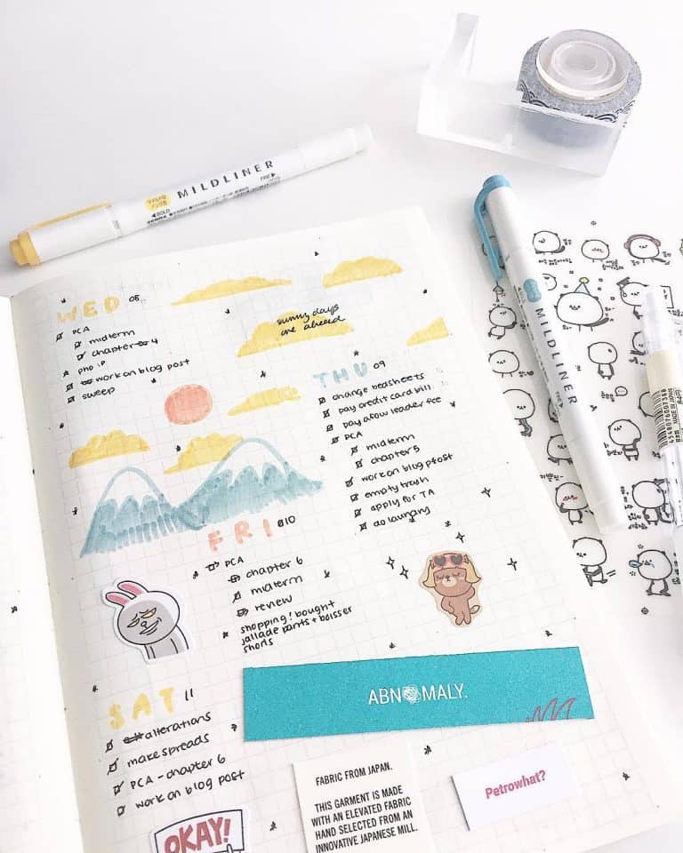 studyblr studygram study bullet journal