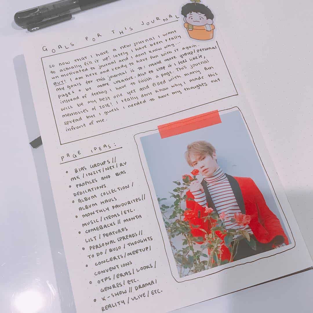 27 KPop Bullet Journal Ideas for dedicated fans! | My Inner Creative