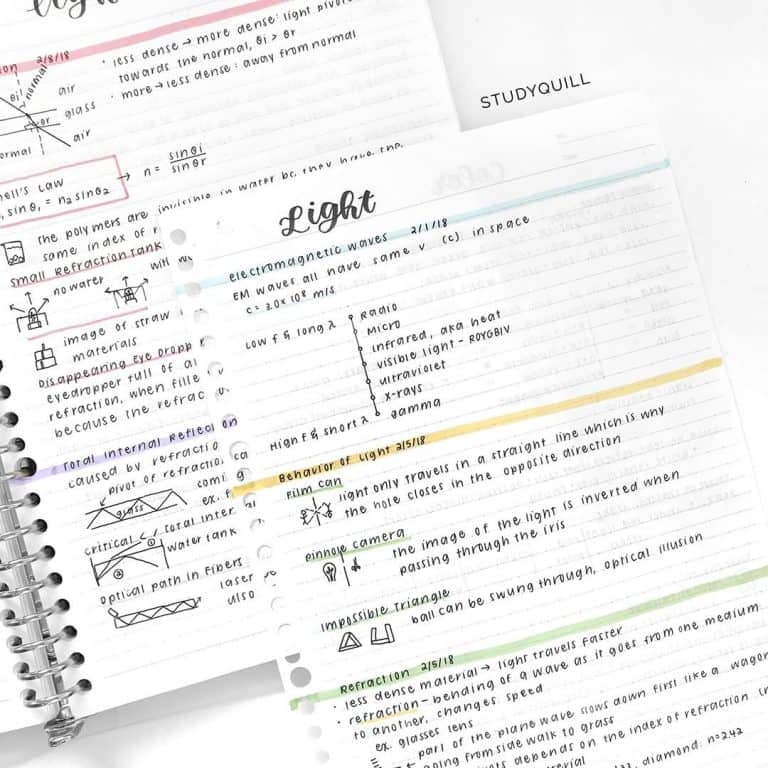 studyblr studygram study bullet journal