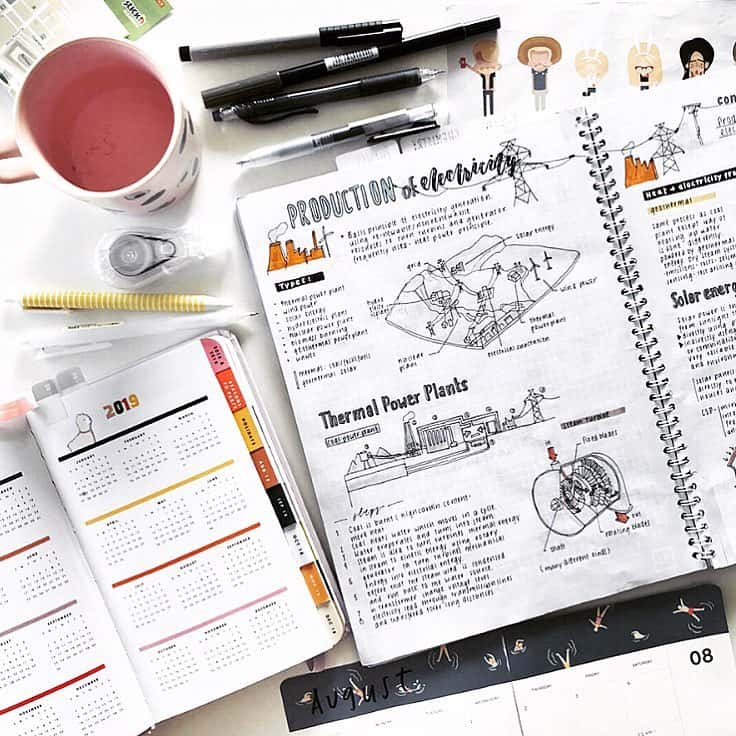 studyblr studygram study bullet journal