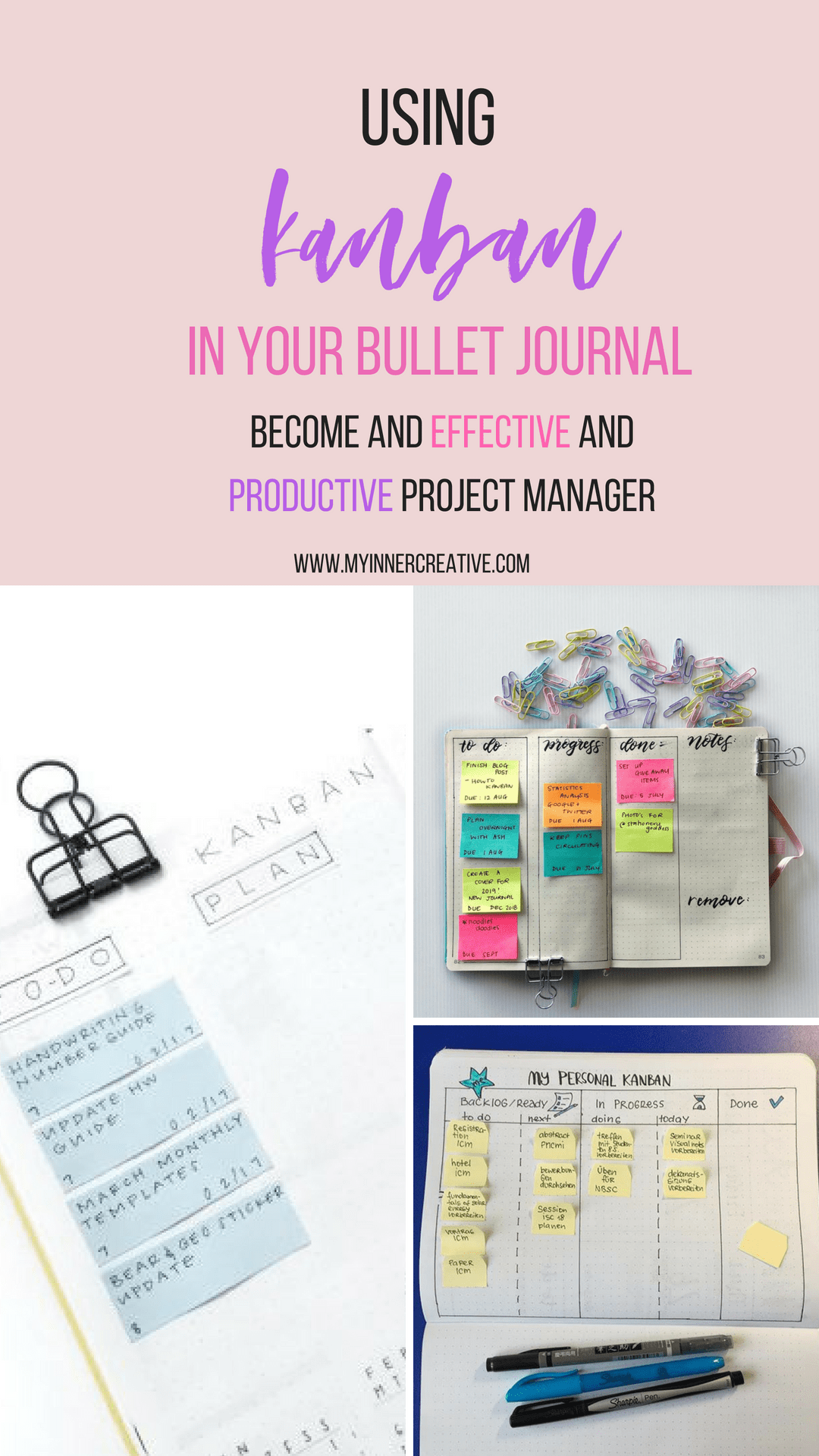 kanban in your bullet journal