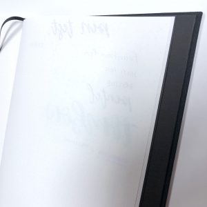 Review Milligram Linen Notebook Dot Grid