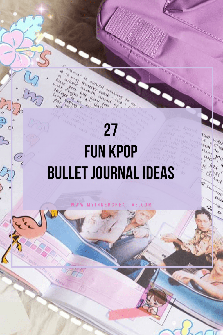 27 KPop Bullet Journal Ideas for dedicated fans!