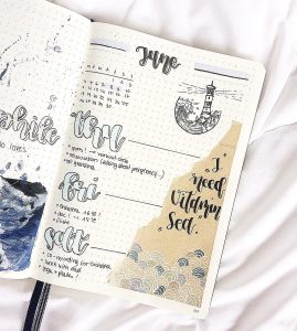 32 Lighthouse Bullet journal Ideas and Spreads | My Inner Creative