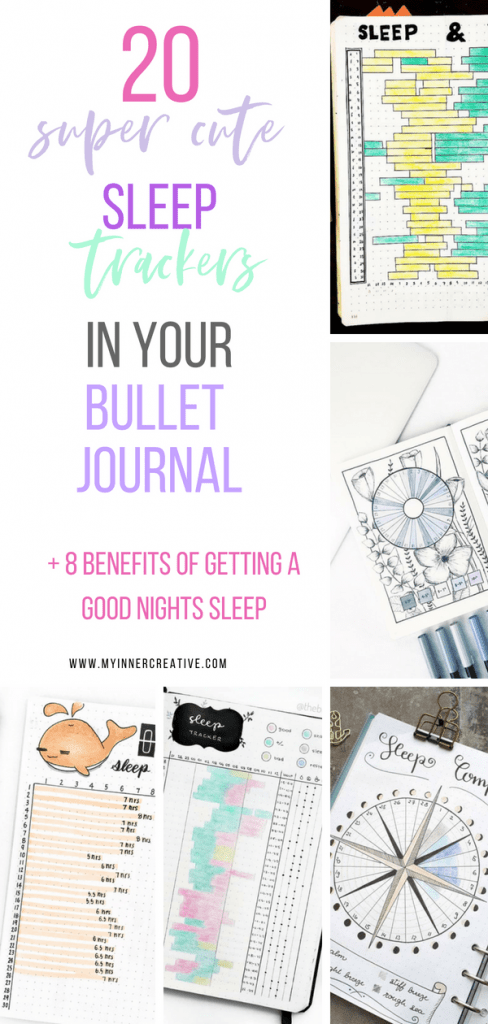 Sleep tracker in your bullet journal