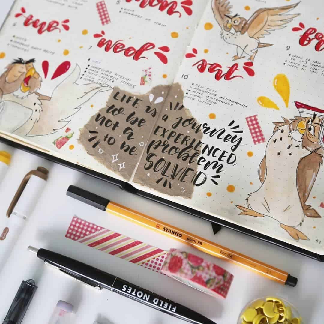 Winnie The Pooh Bullet Journal