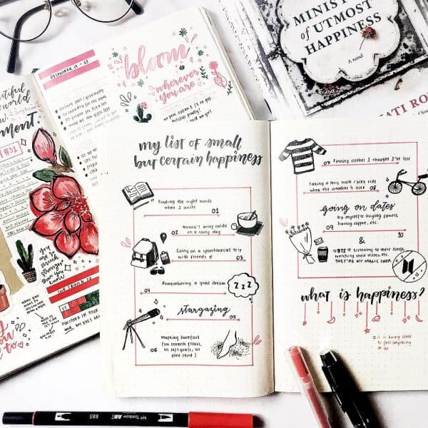 Self Care Bullet Journal Ideas 