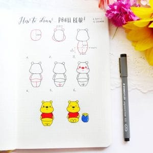 25+ Tiggerific Winnie the Pooh inspired Bullet journal spreads | My ...