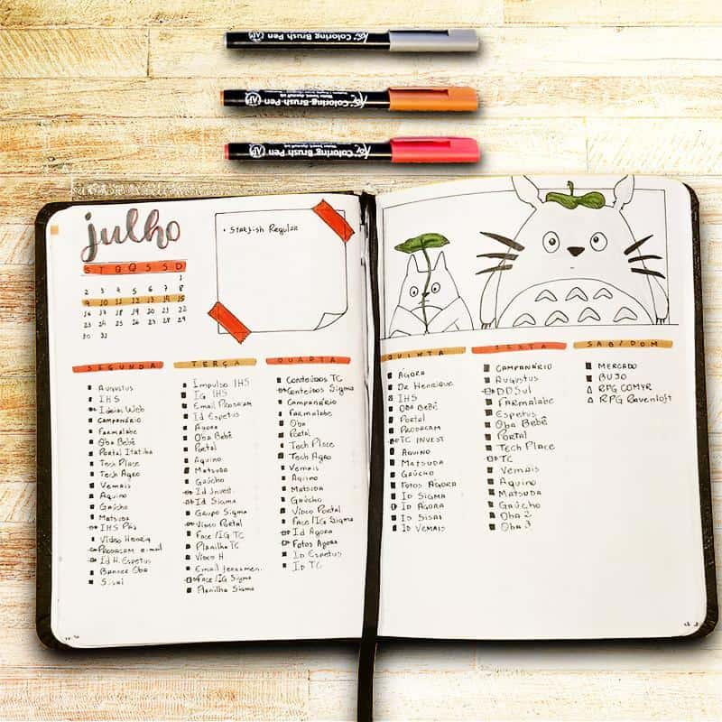 40 Adorable Studio Ghibli Themed Bullet Journal Ideas My Inner Creative When the first 9anime down. 40 adorable studio ghibli themed bullet