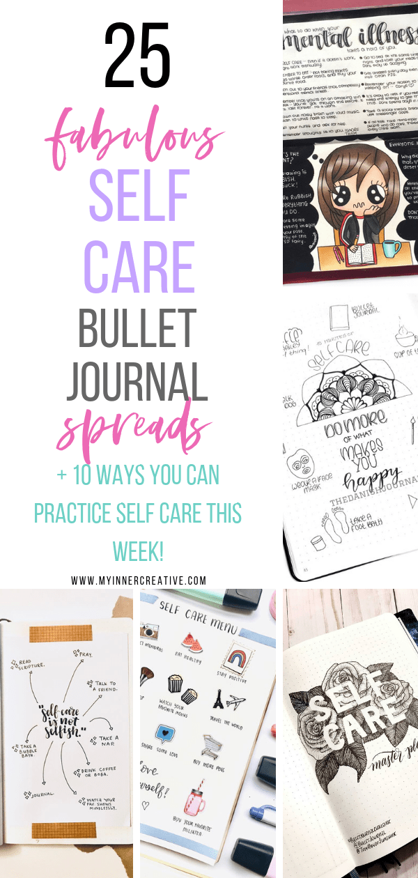 Self Care Bullet Journal Ideas | My Inner Creative