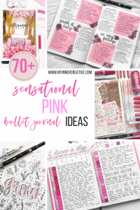 70+ Pink bullet journal layout ideas | My Inner Creative