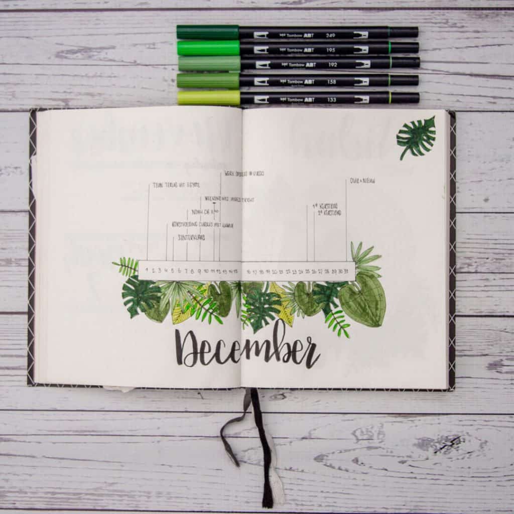 December Daily?? Nope! 🌲Creative Journaling Ideas 🌲 Daphnes
