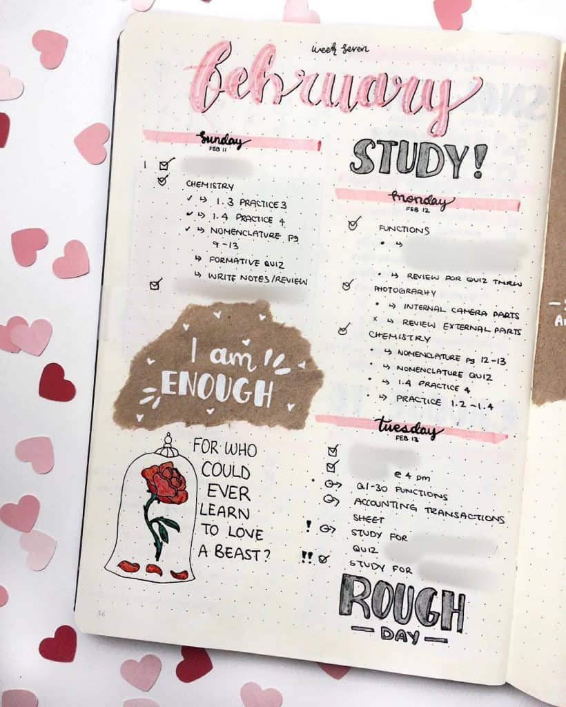 February Bullet Journal Planning - Plan with me! | My Inner Creative