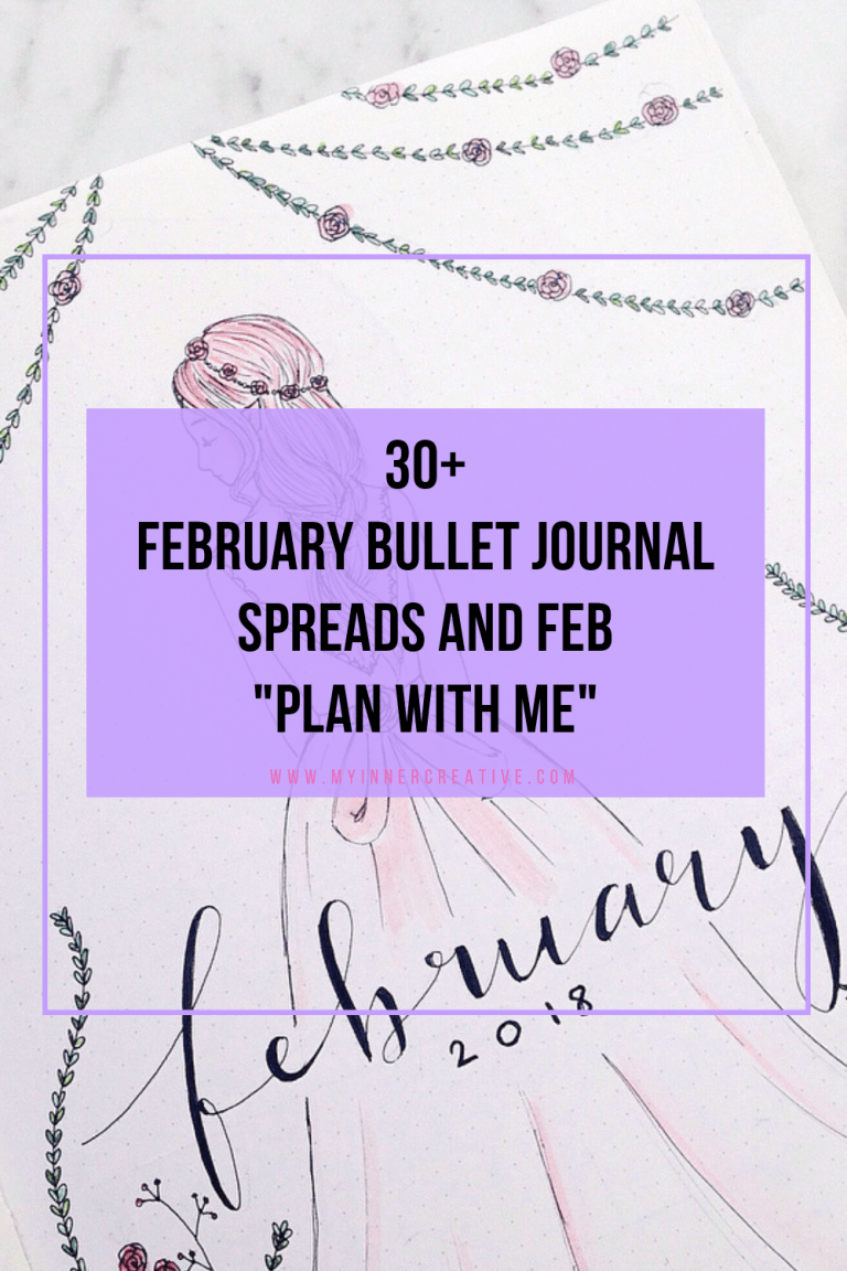 February Bullet Journal Planning – Plan with me!