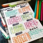 41 Super Clever Spring Cleaning Bullet Journal Spreads | My Inner Creative
