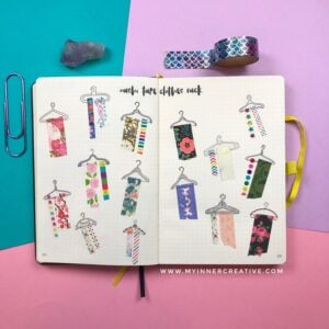 How to Use Washi Tape in Your Bullet Journal, 10 Ways