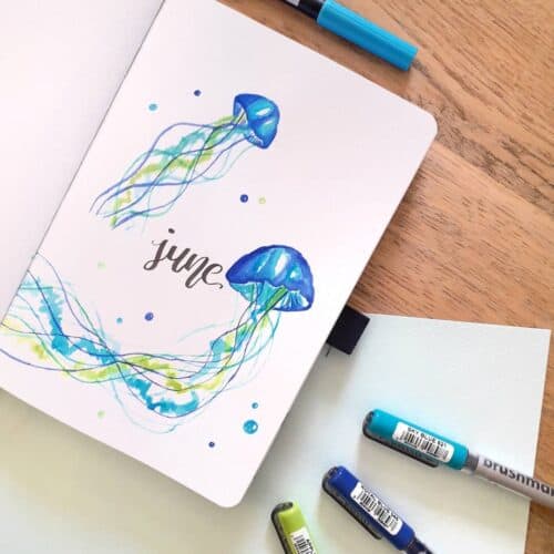 50+ incredible June monthly spreads for your Bullet Journal? | My Inner ...