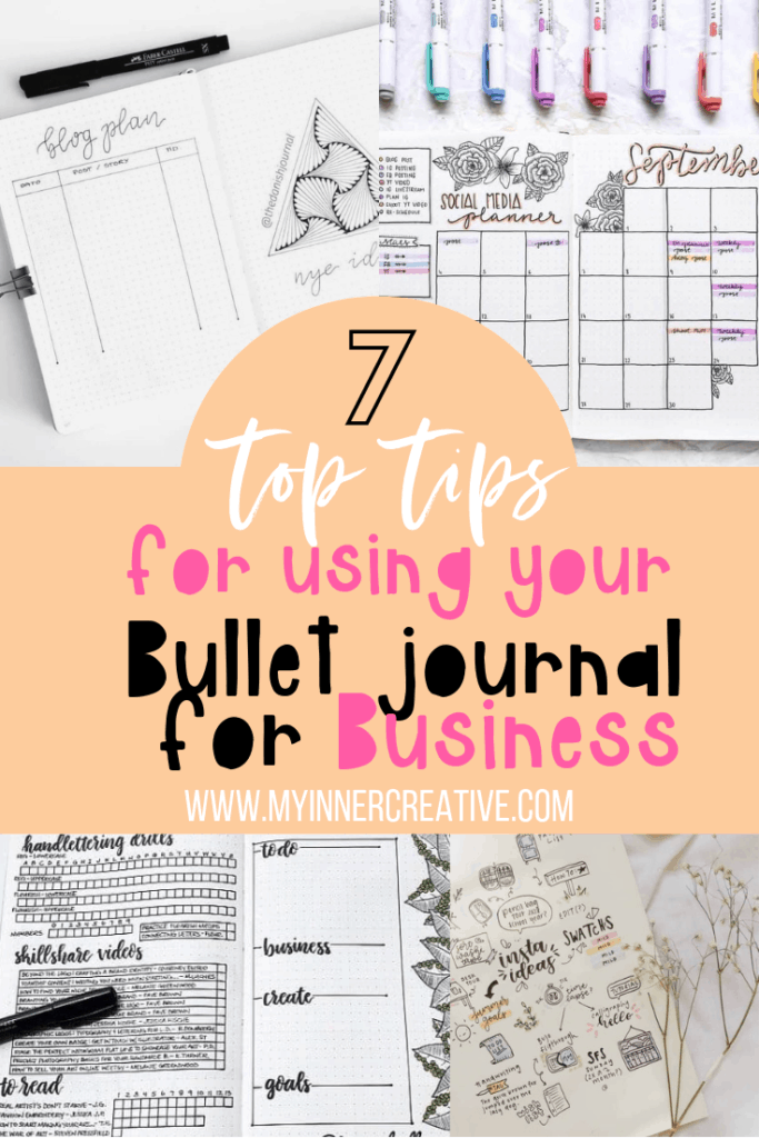 Using your Bullet Journal For Business + 7 Tips to get started!