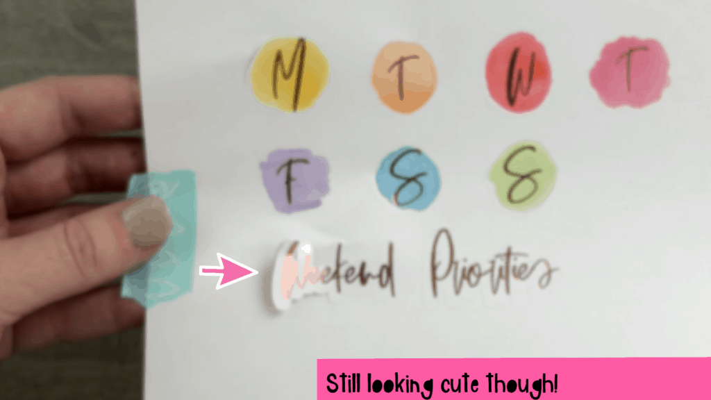 how to foil stickers with foil quill and cameo
