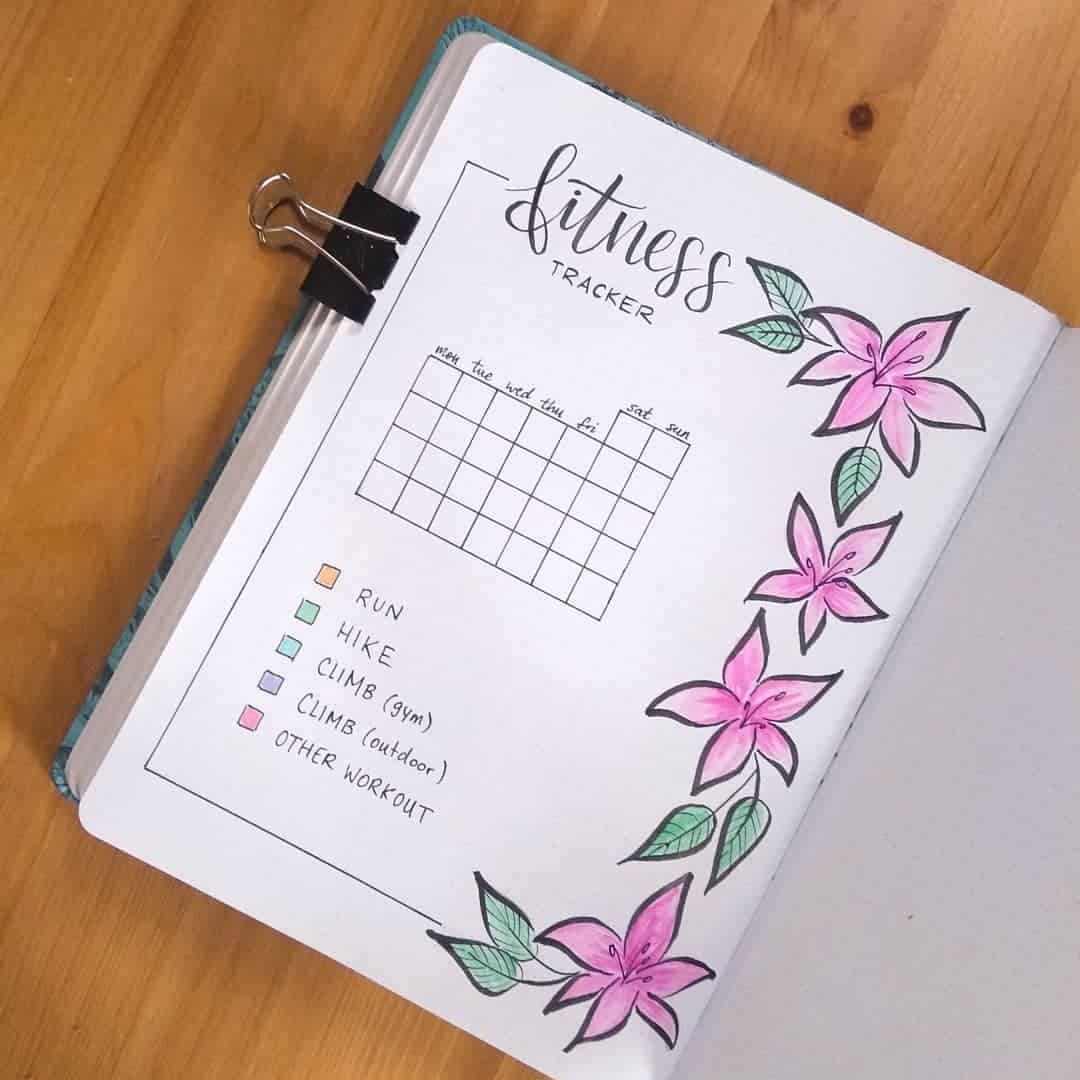 Using my Bullet journal for weight loss: Tracking, Planning and 71 ...