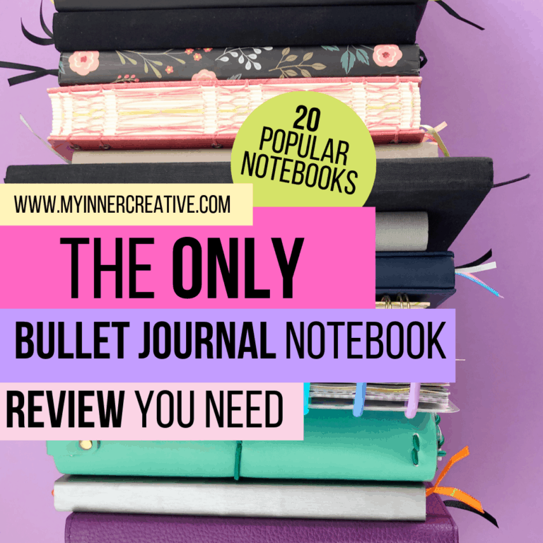 The only bullet journal notebook review you need for 2020! (20 Notebooks Reviewed!)