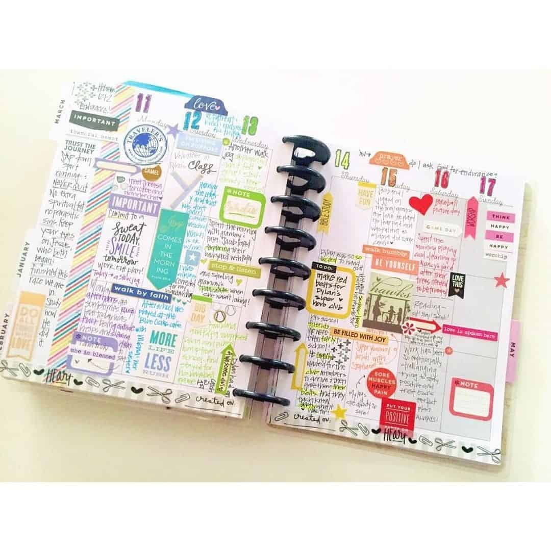 30 of the most amazing Rainbow planner Ideas! | My Inner Creative