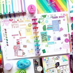 30 of the most amazing Rainbow planner Ideas! | My Inner Creative