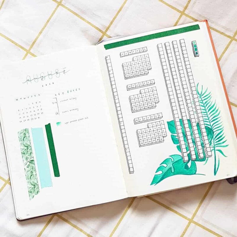 13 Things to track in your bullet journal during the Corona Virus Pandemic